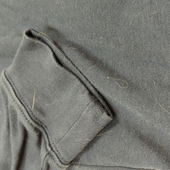 Land's End Navy Collared Long Sleeve Shirt L - Picture 4 of 6